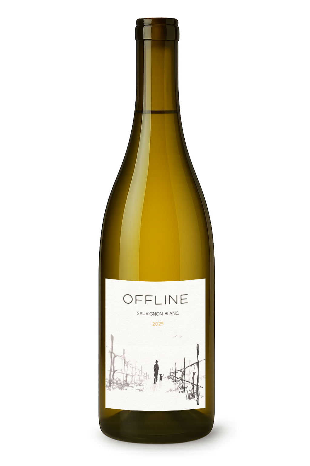 Sauvignon Blanc Flasche